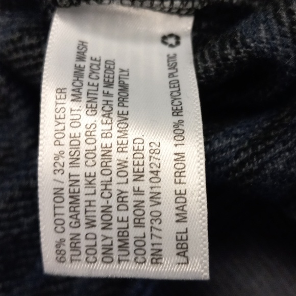 Mossimo Gray, Black and Blue, Long Sleeve  Crew Neck Shirt - Picture 8 of 11